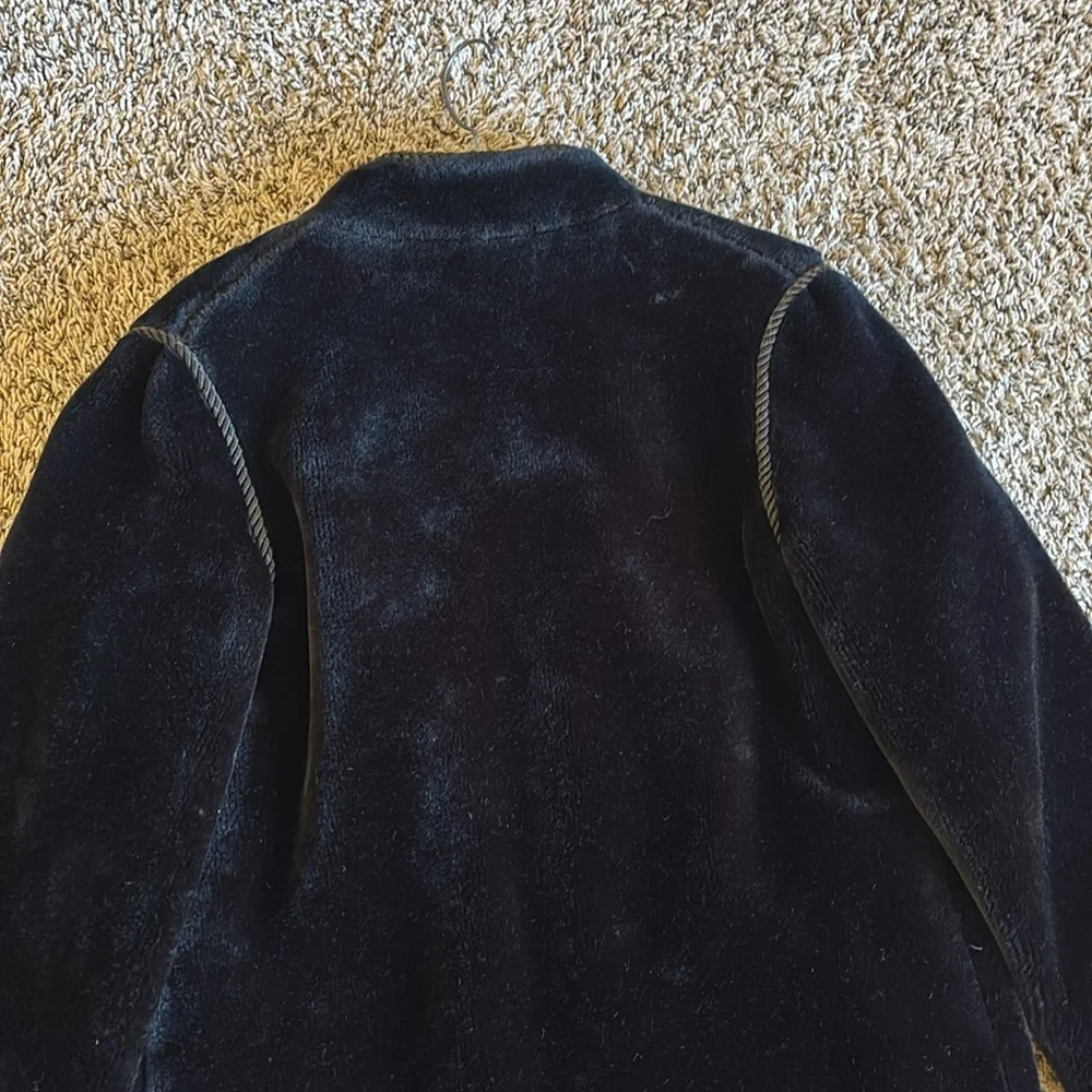 Jacques Saint
Laurent‎ For Genelle Black Demi Buff
Faux Fur Coat Size 8 - Picture 10 of 14